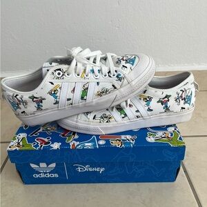 Adidas Nizza x Disney Sport Goofy Blue Sneakers